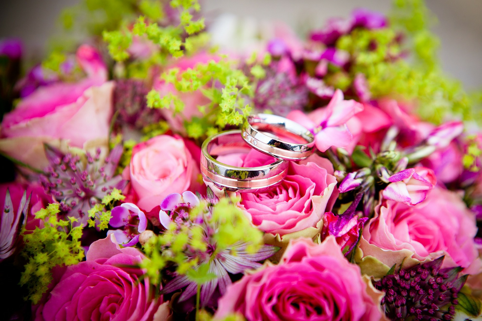 Bouquet de fleurs mariage île de la Réunion